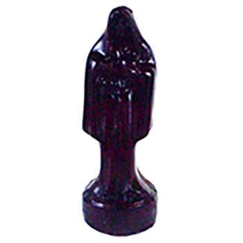 10" Black Holy Death candle