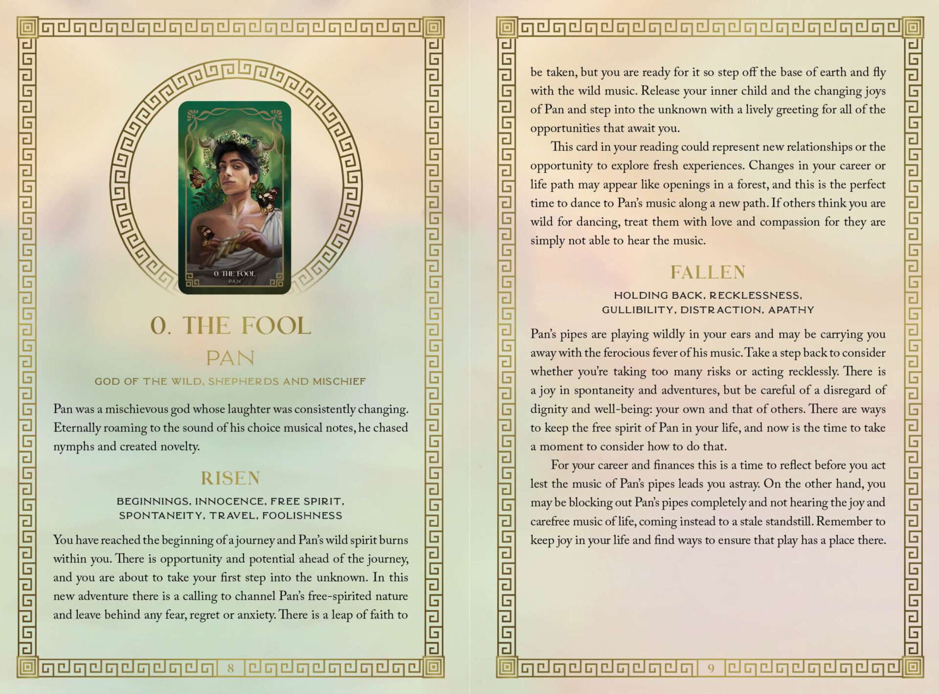 Mythos Tarot by Helena Elias