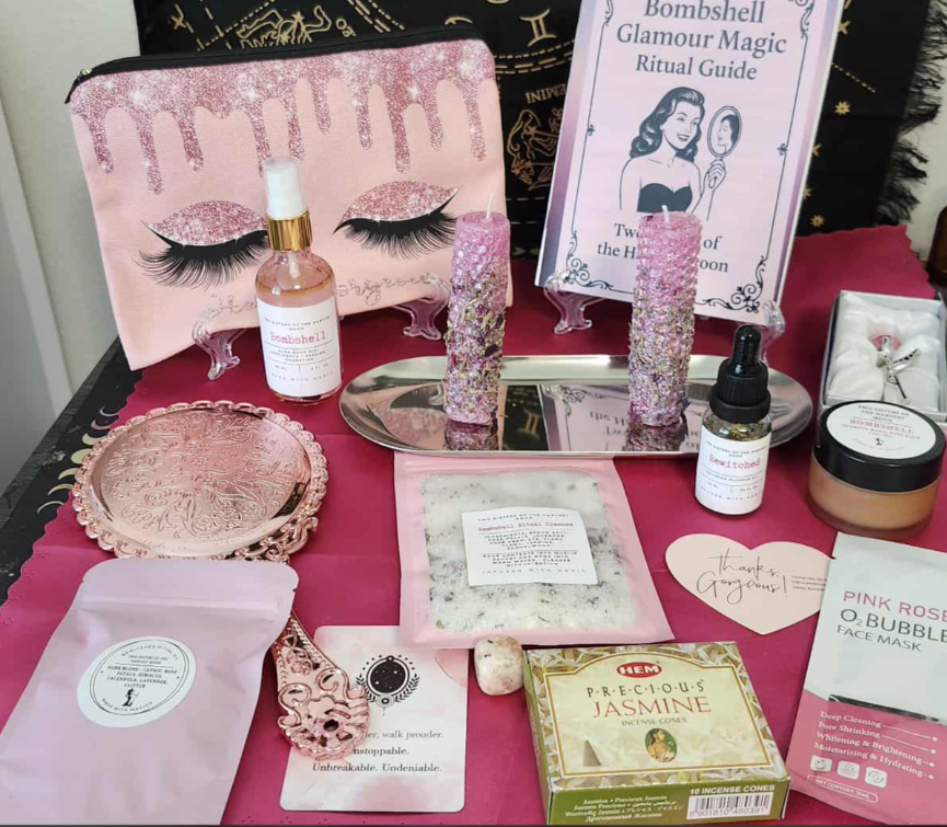 Bombshell Glamour Magic Ritual Box – Empowerment & Radiance Ritual
