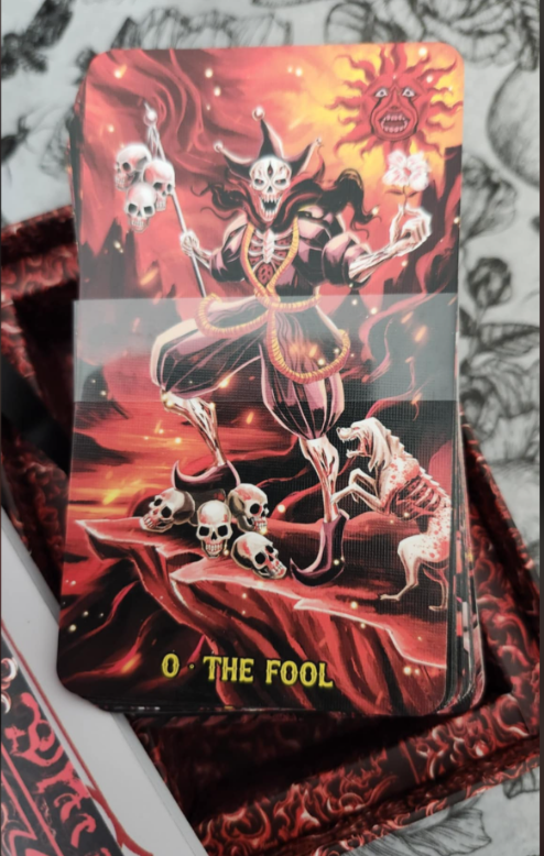 Horror Path Tarot Deck & Guidebook