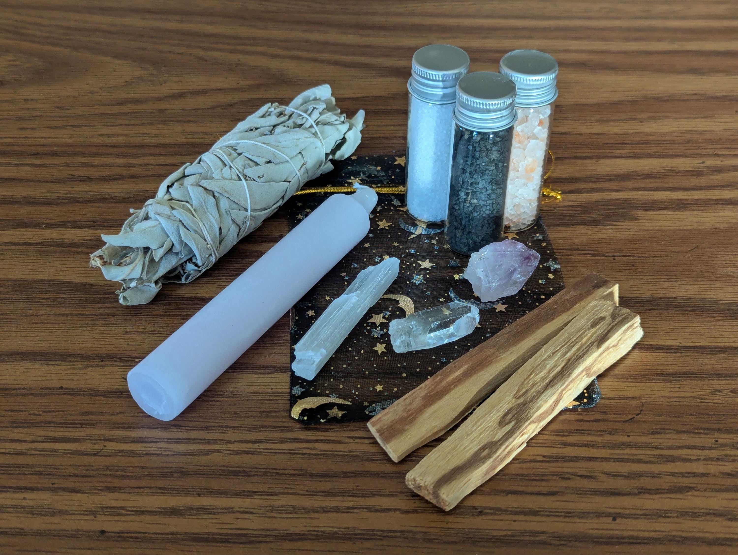 The Sacred Space Starter Kit | Ultimate Energy Cleansing & Protection Set