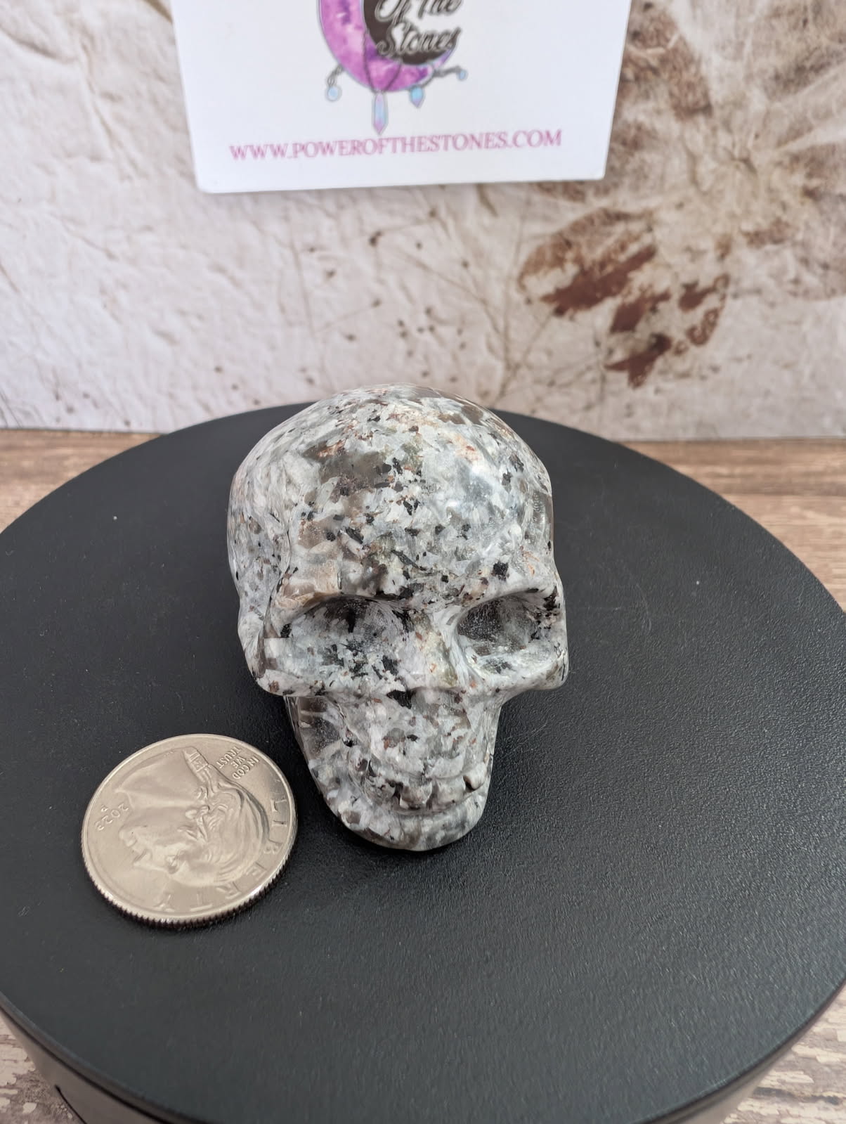 Emberlite carved skull