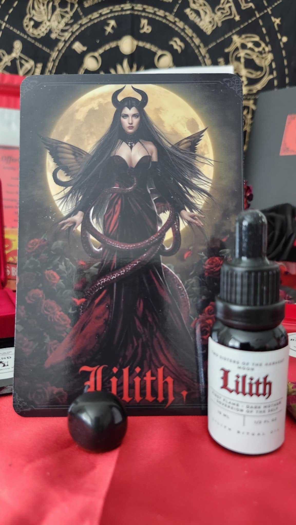 Lilith Ritual Devotional Box – Sovereignty, Shadow Work & the Unbound Feminine