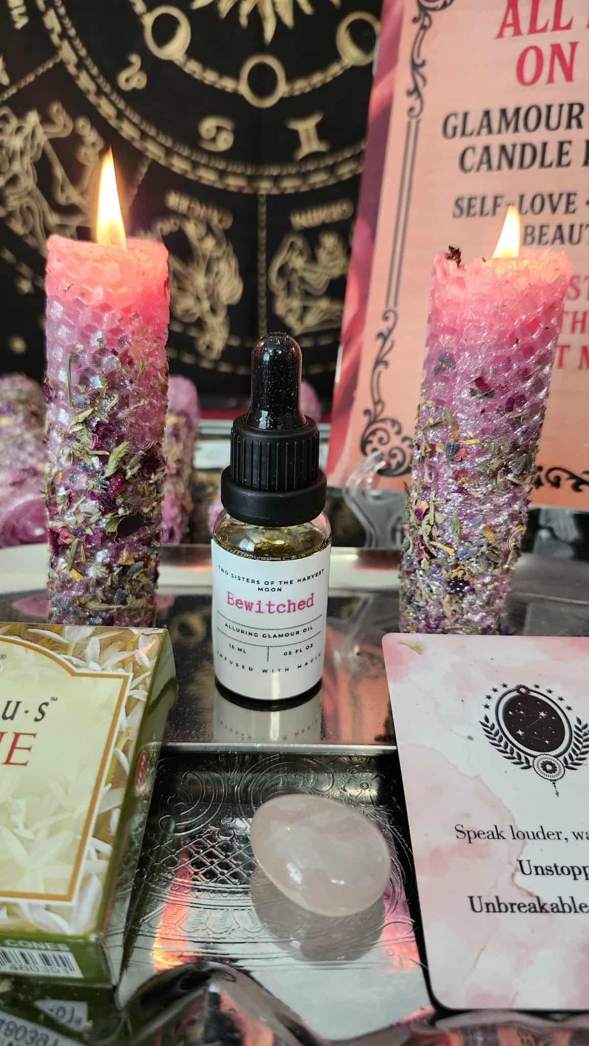 All Eyes On Me Glamour Ritual Kit for Radiance & Confidence - Crafted for Attention, Allure and Romantic Power