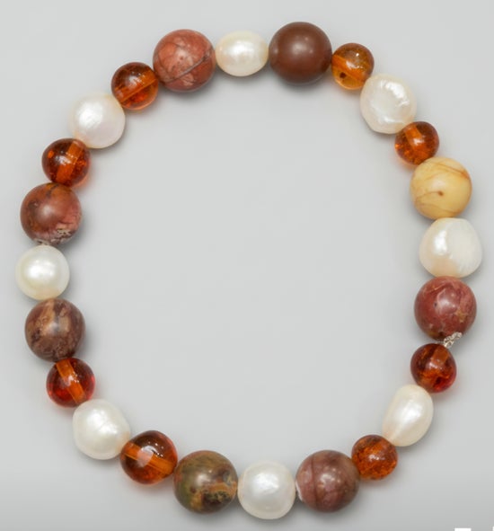 Amber/ Pearl/ Picasso Jasper