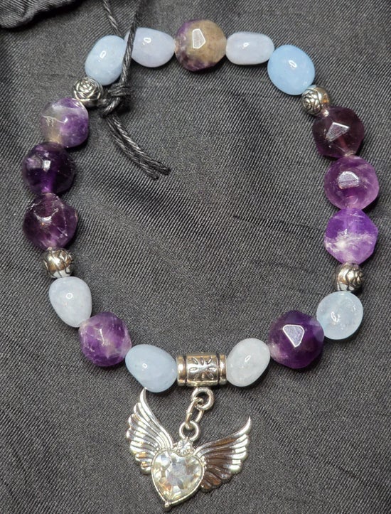 Amethyst/ Aquamarine