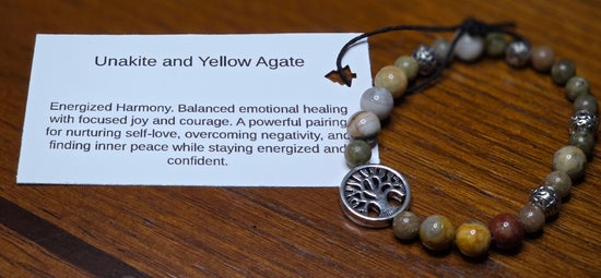 Unakite/ Yellow Agate