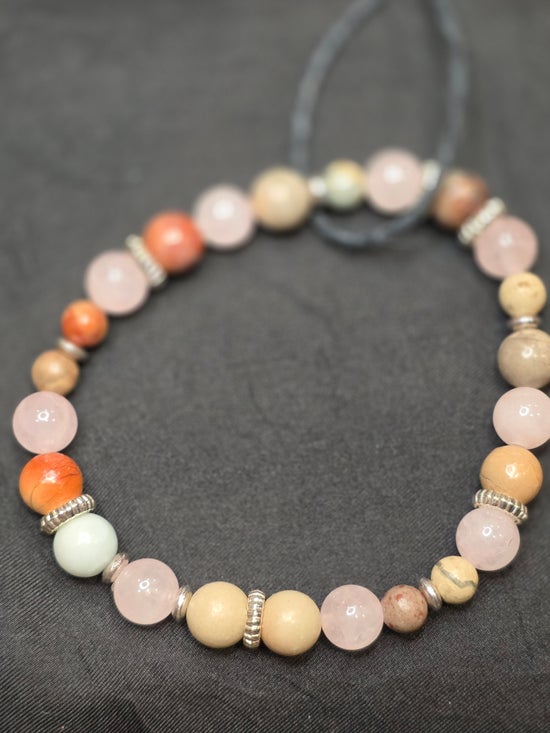 Aqua Terra Jasper/ Rose Quartz/B