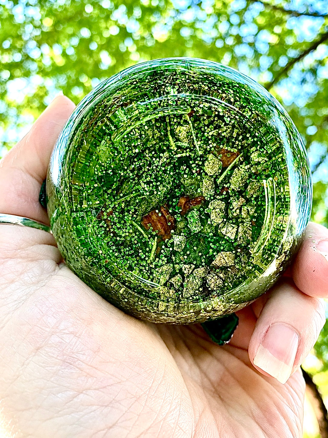 Abundance oil potion spell bottle