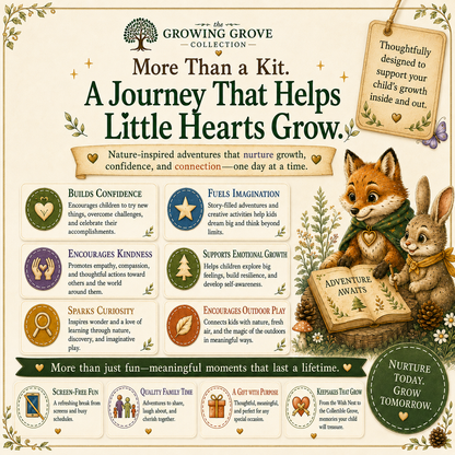 Starry Paths Adventure Kit | Dreams and Self-Belief Activity for Kids | Owl Companion Gift | Growing Grove Collection | The Knowing Grove |