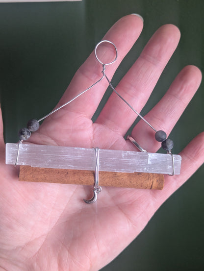 Entryway Energy Charms | Cinnamon &amp; Selenite