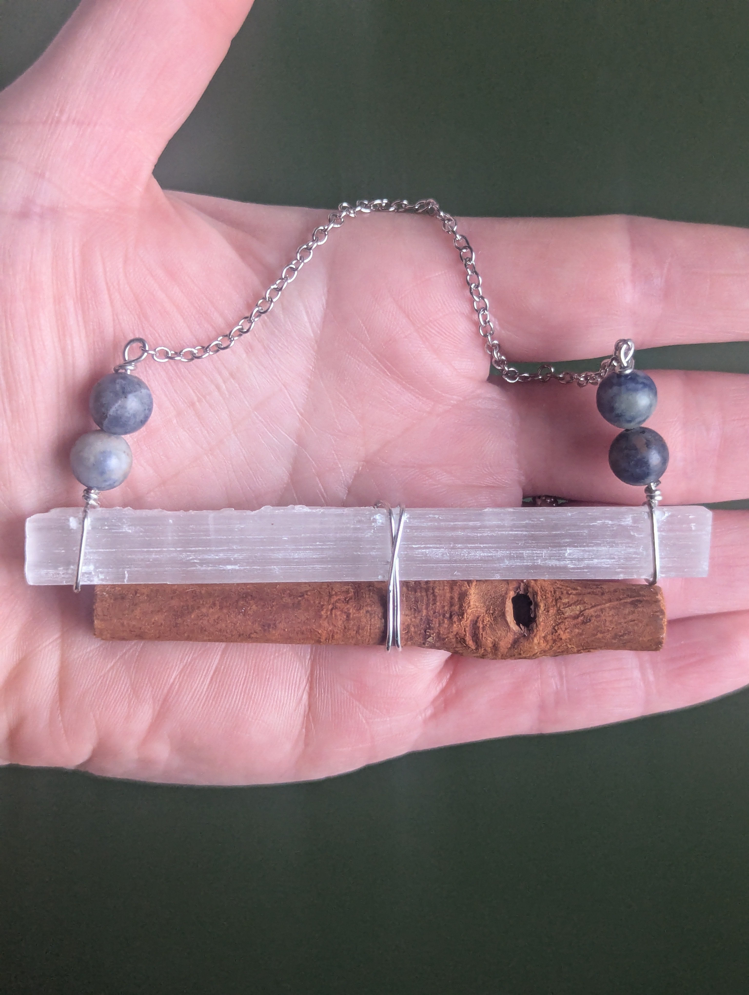 Entryway Energy Charms | Cinnamon &amp; Selenite