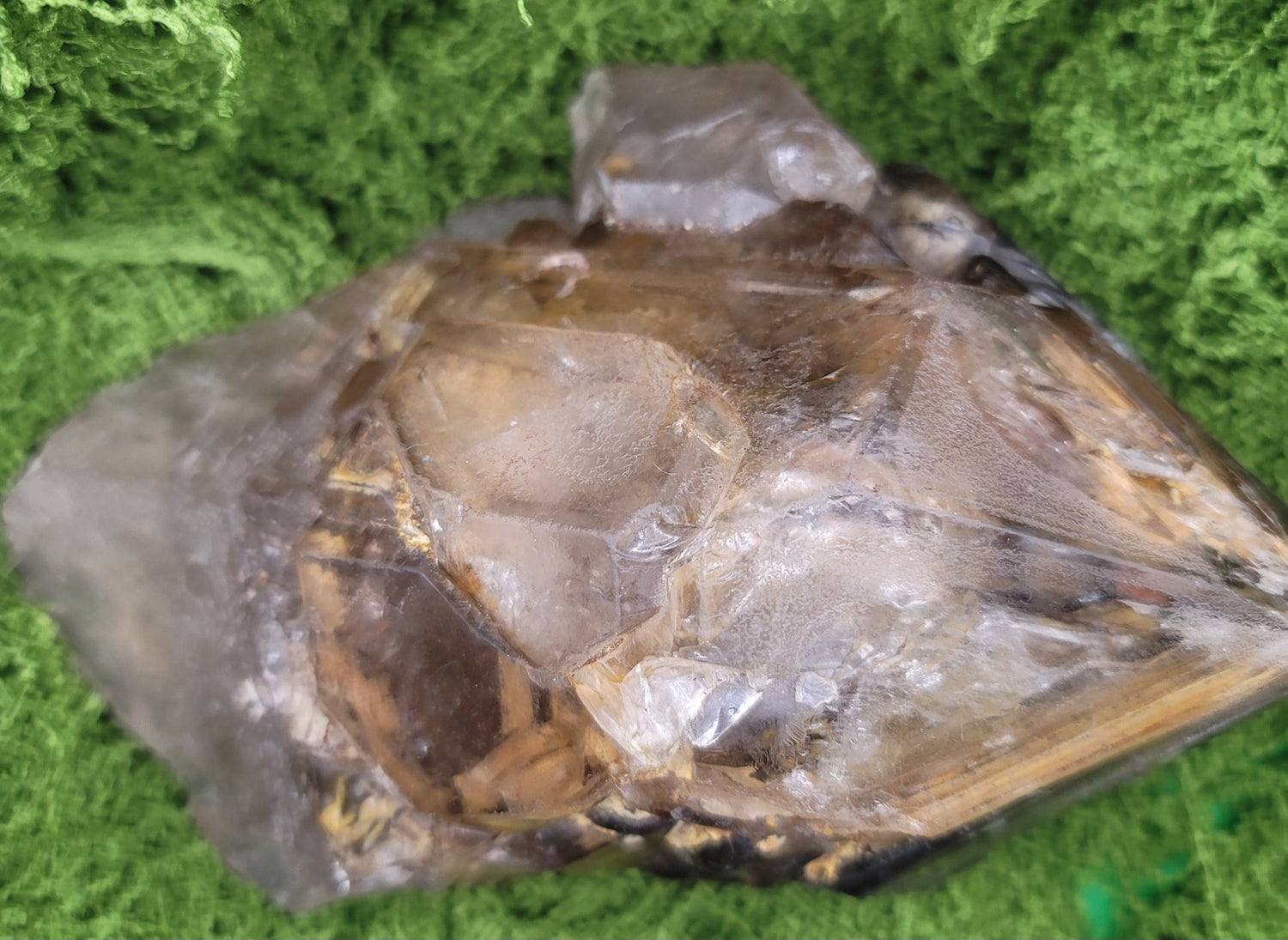 MASSIVE Smokey Elestial Skeletal Quartz Point