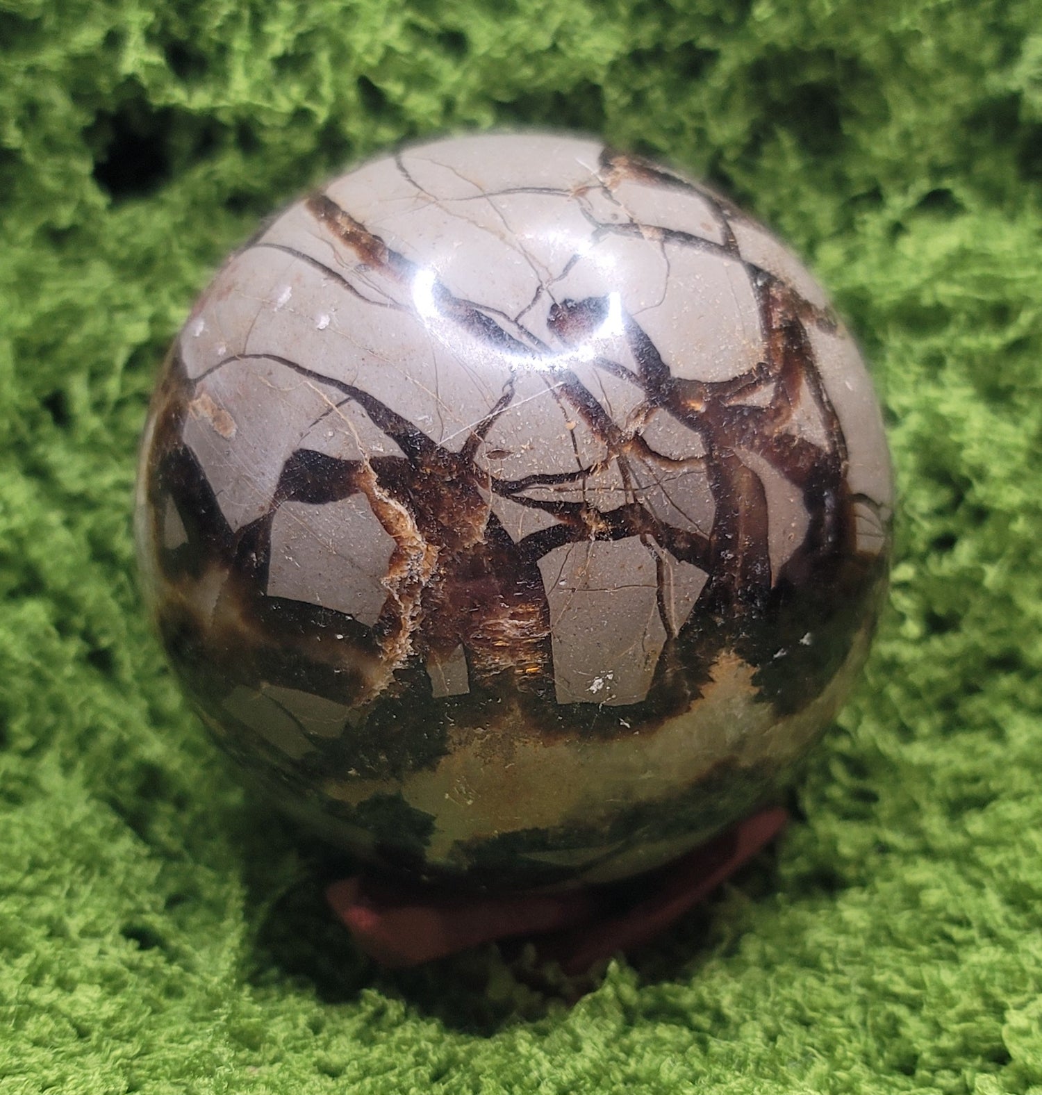 Septarian Sphere 3"