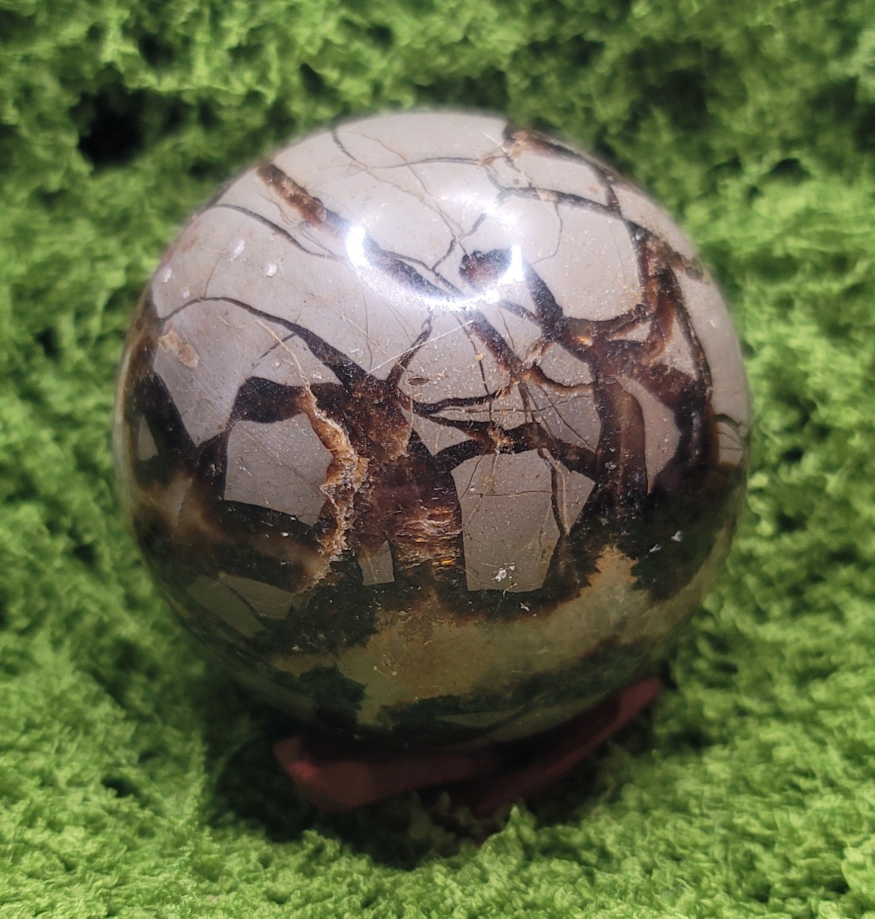 Septarian Sphere 3"