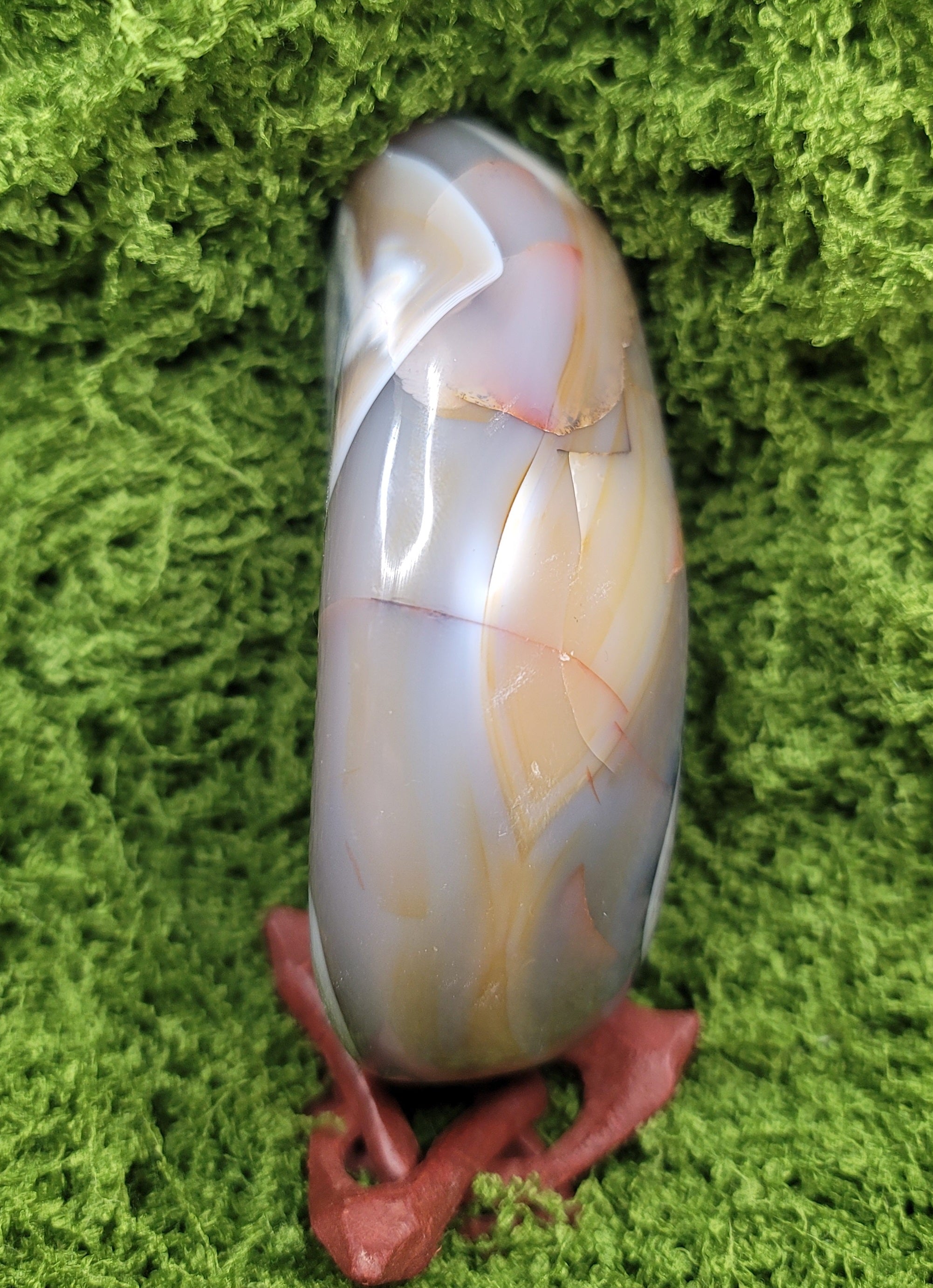 Natural Orca Agate Freeforms
