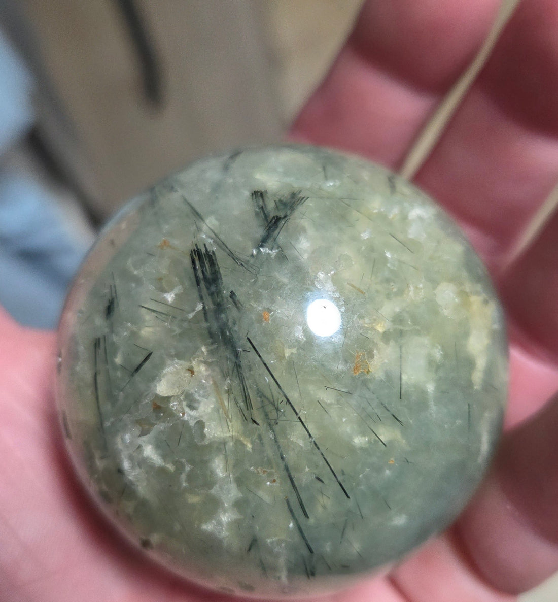 Prehnite Sphere