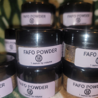 FAFO Powder- 1 ounce by volume jar