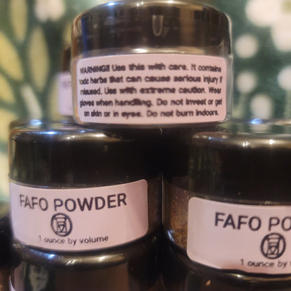 FAFO Powder- 1 ounce by volume jar