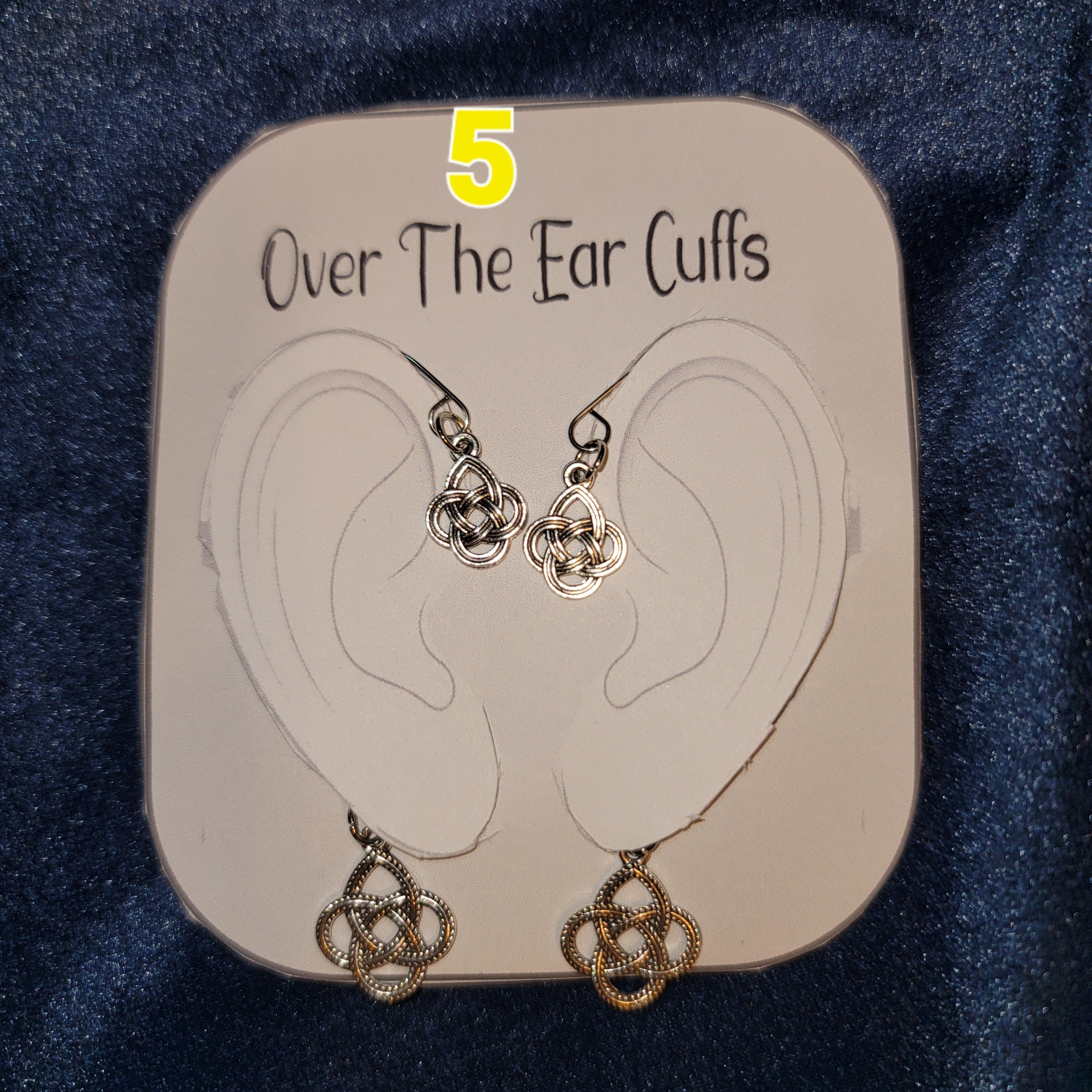 Over The Ear Cuff Pair - Pierced Earring Alternatives Set 1