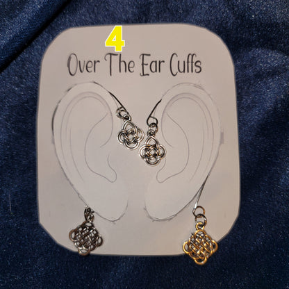 Over The Ear Cuff Pair - Pierced Earring Alternatives Set 1