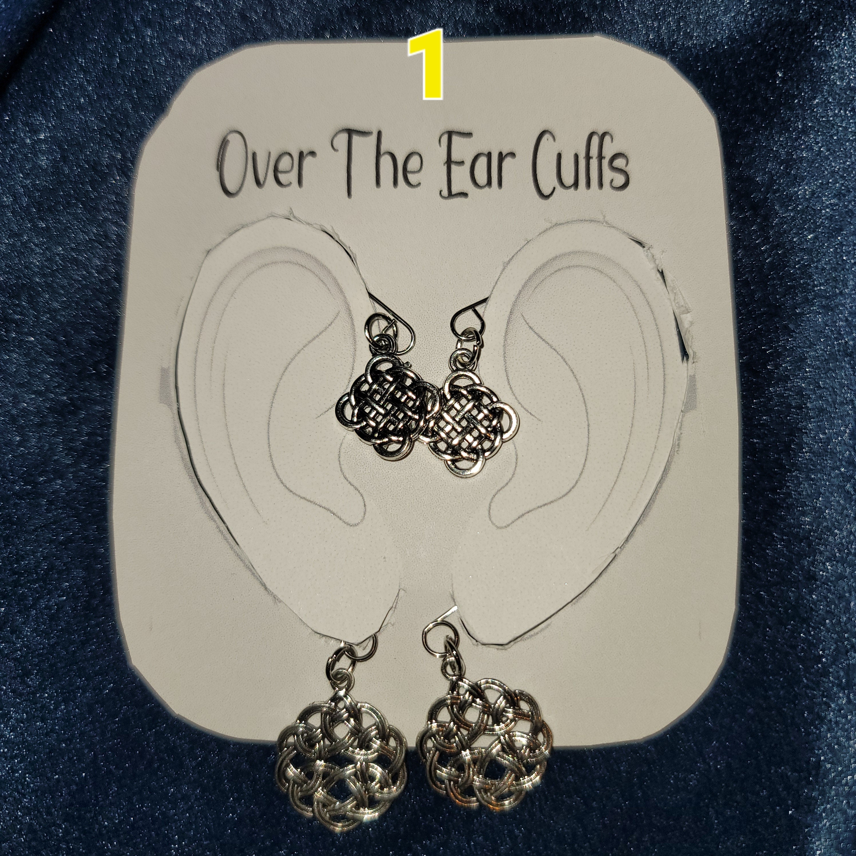 Over The Ear Cuff Pair - Pierced Earring Alternatives Set 1