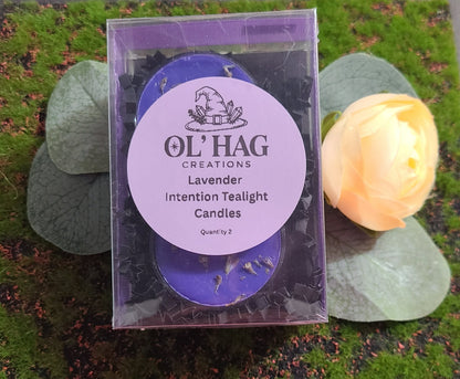 Lavender Tealight Candles