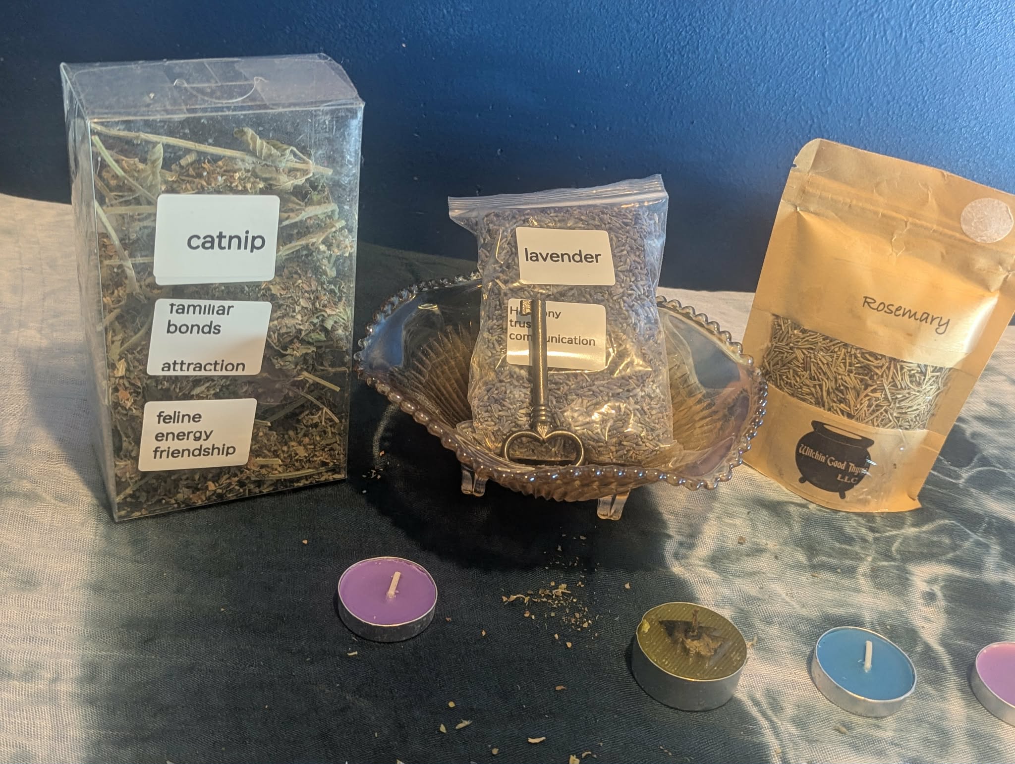 Familiar Bond &amp; Communication Spell Bowl Ritual Kit