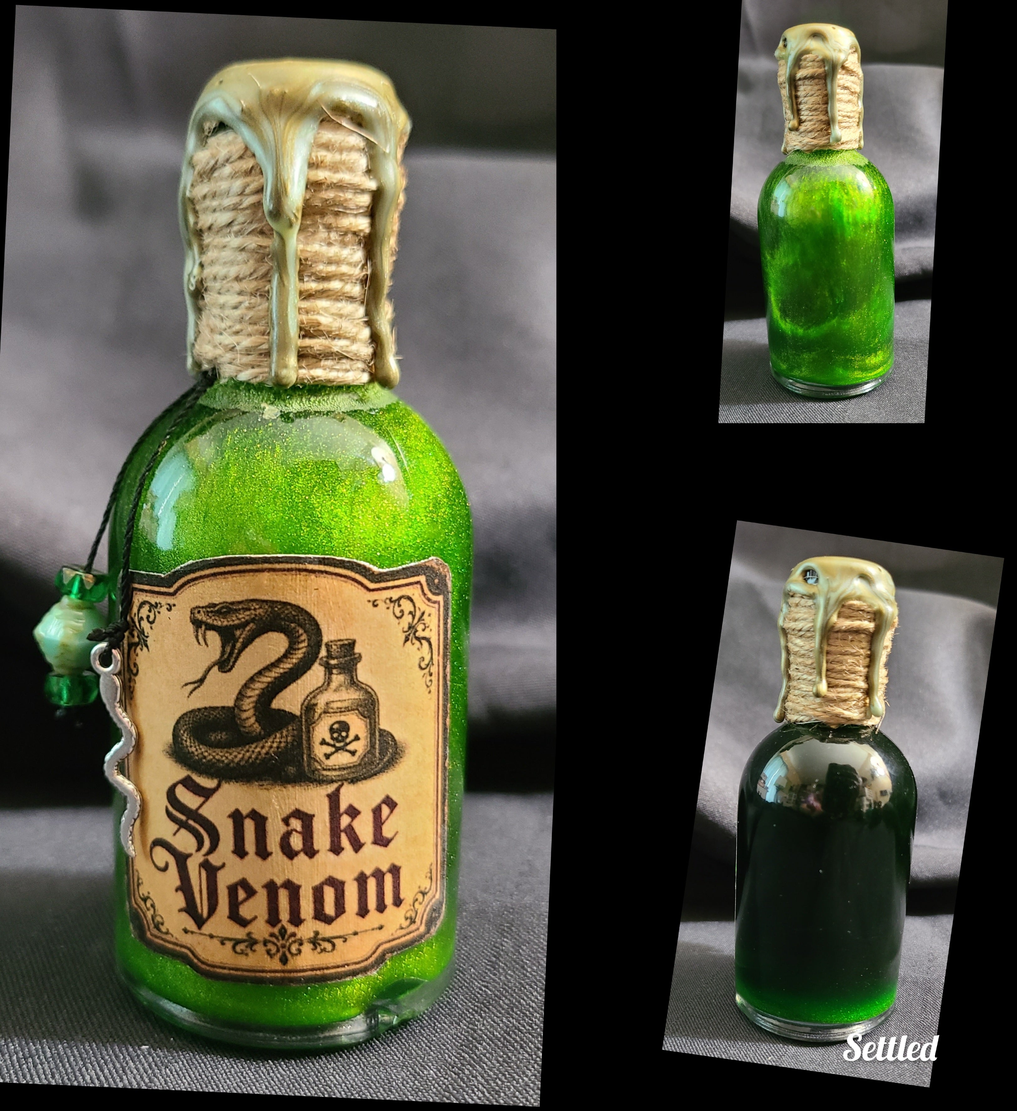 Decorative Potion Bottle - Snake Venom