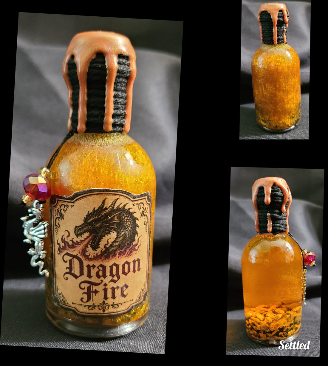 Decorative Potion Bottle - Dragon Fire