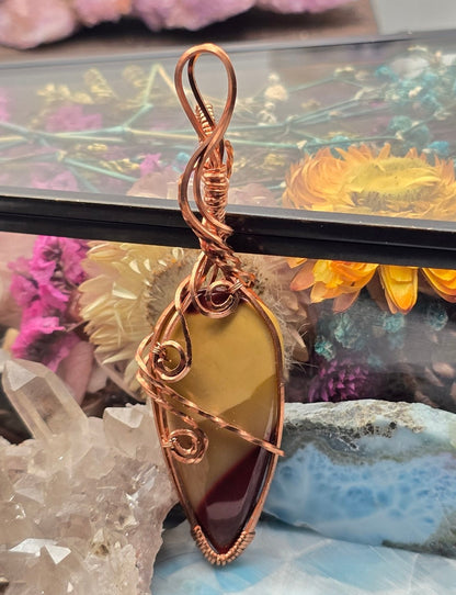 Mookaite Jasper Statement Pendant