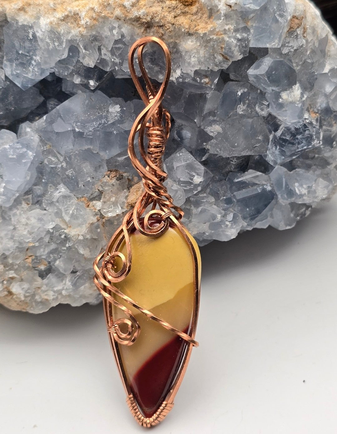 Mookaite Jasper Statement Pendant