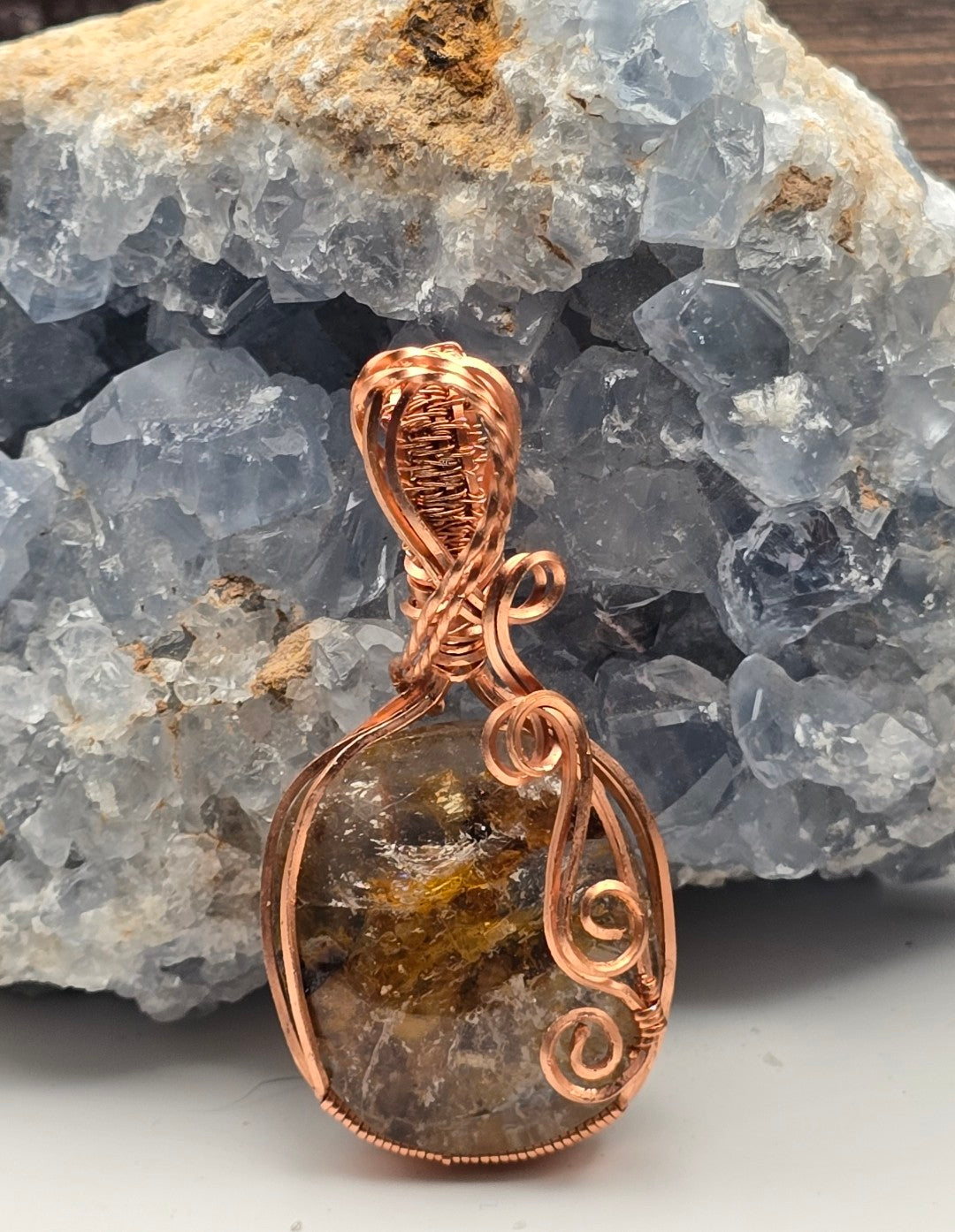 Golden Healer Quartz Pendant