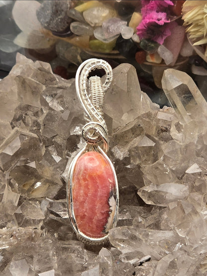 Rhodochroisite Pendant