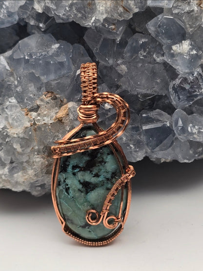 Tibetan Turquoise Pendant