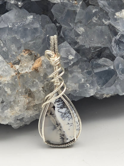 Dendritic Opal Pendant