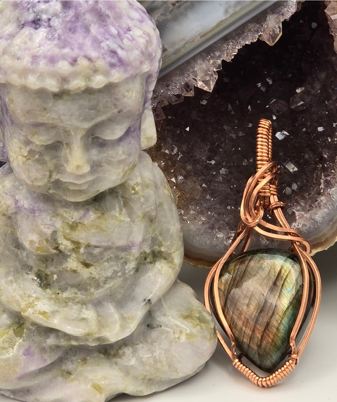 Aurora Witchlight Labradorite Pendant