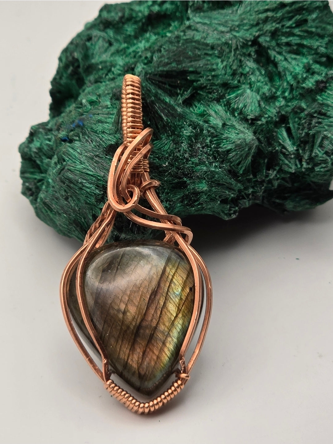 Aurora Witchlight Labradorite Pendant