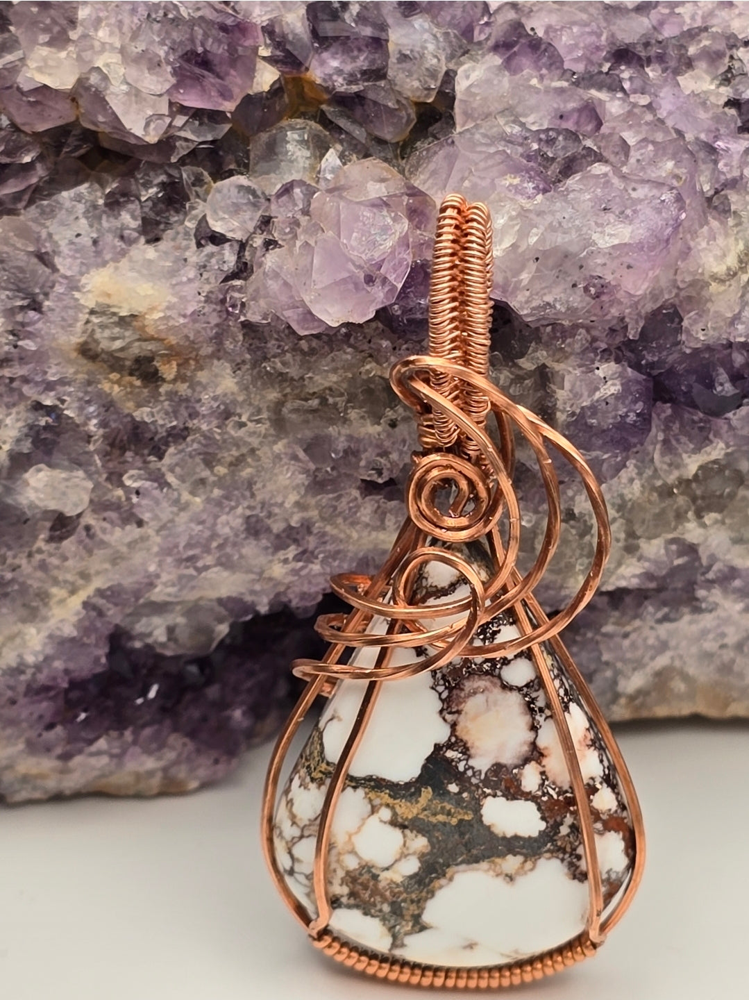 Wild Horse Jasper Earthwander Pendant