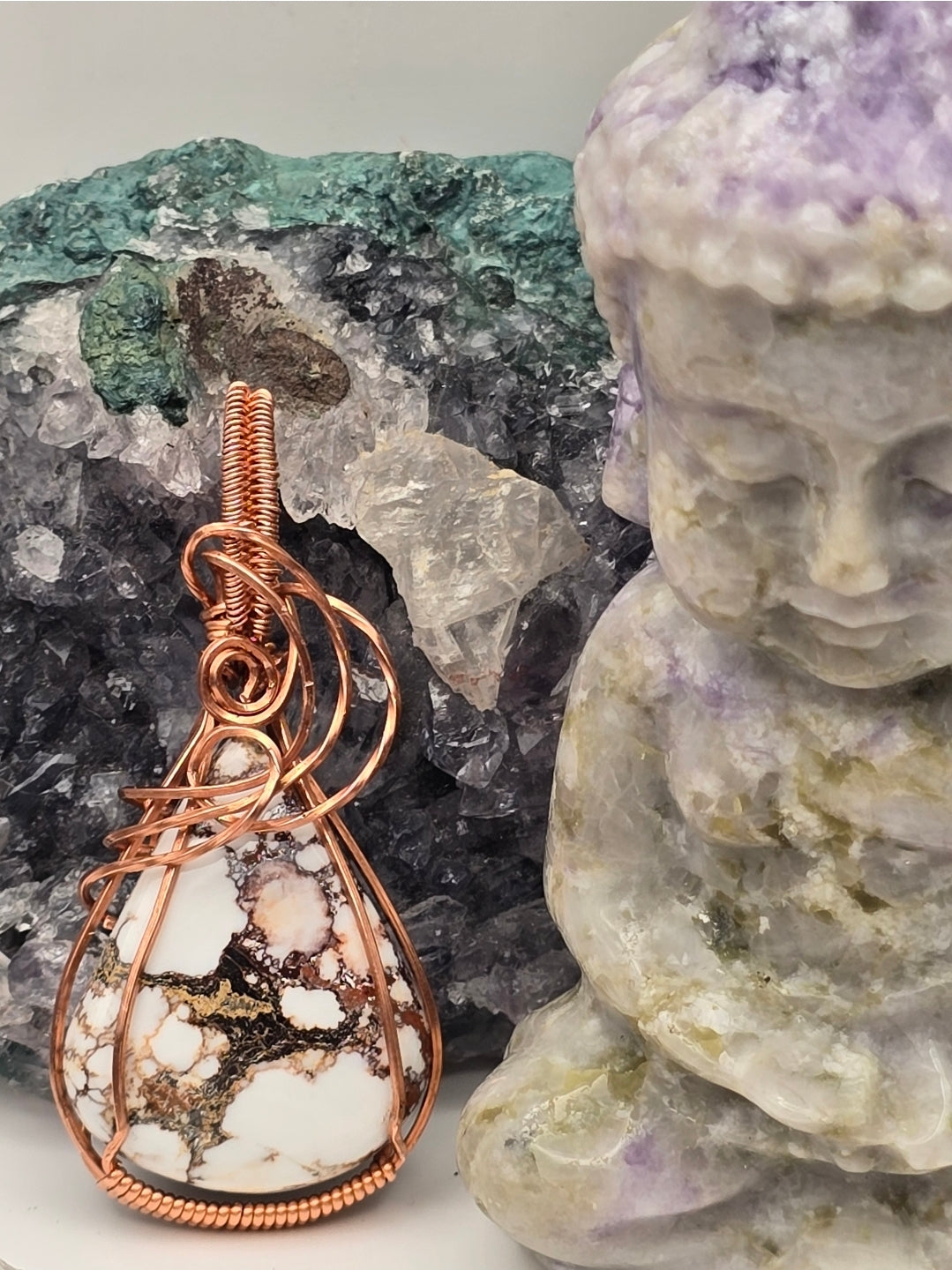 Wild Horse Jasper Earthwander Pendant