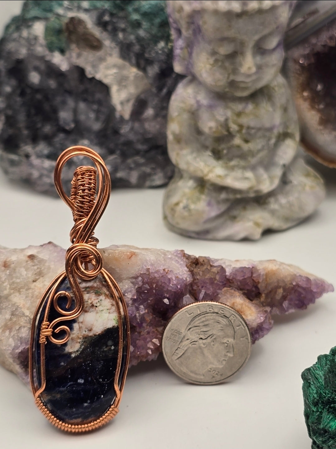 Sodalite Stormwell Pendant