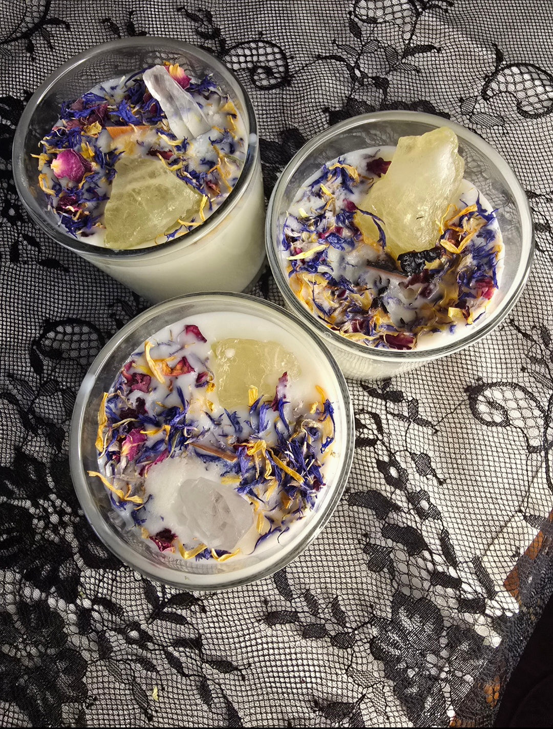 Reiki infused candle
