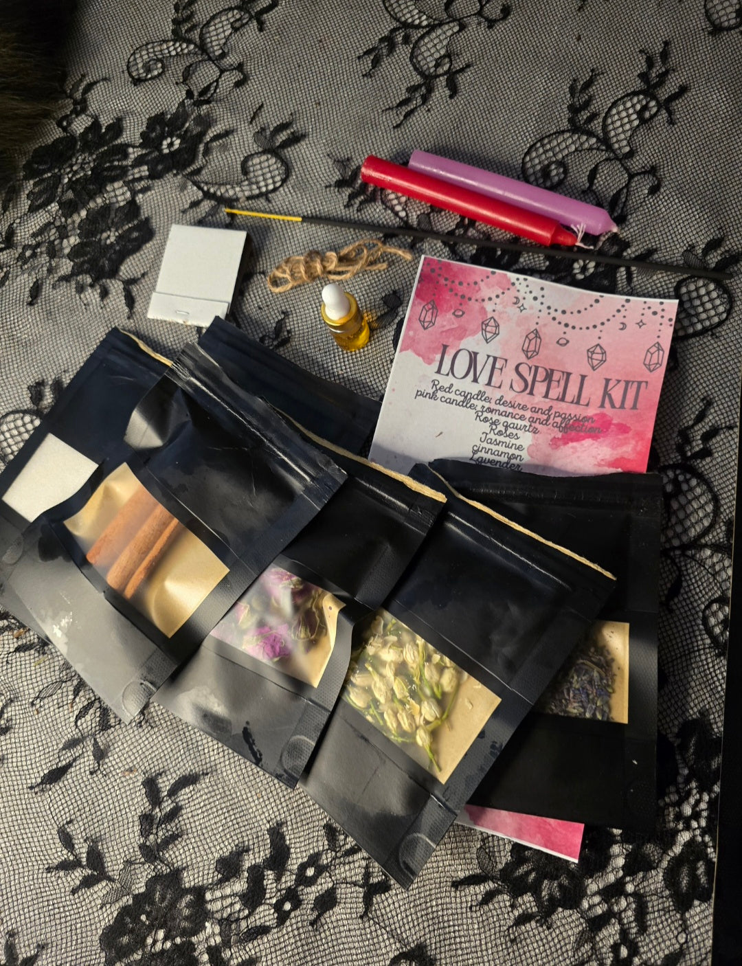 Love spell kit