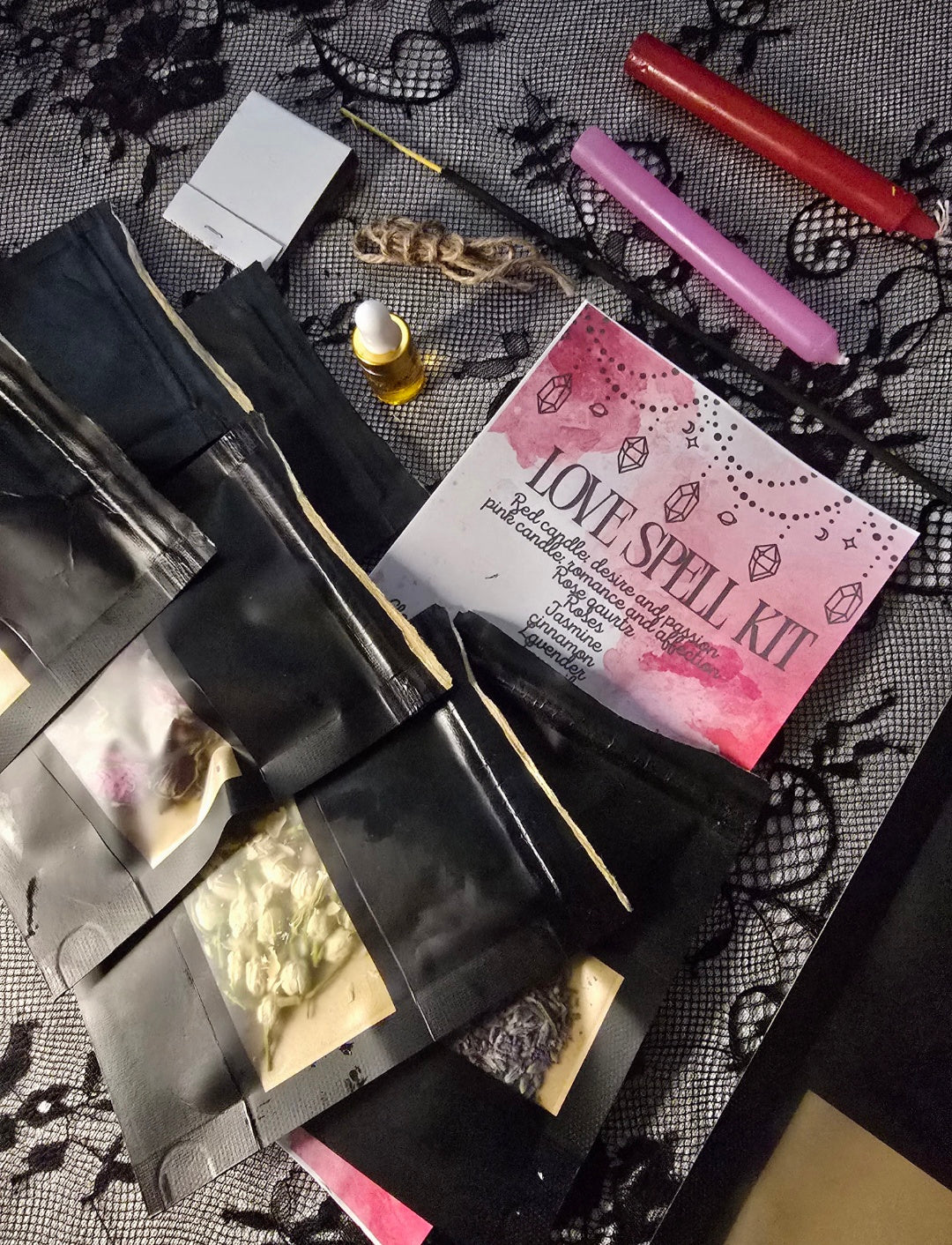 Love spell kit