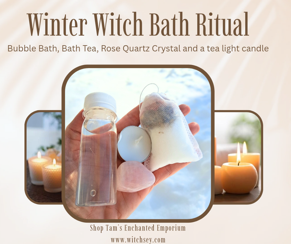 Winter Witch Bath Ritual Set