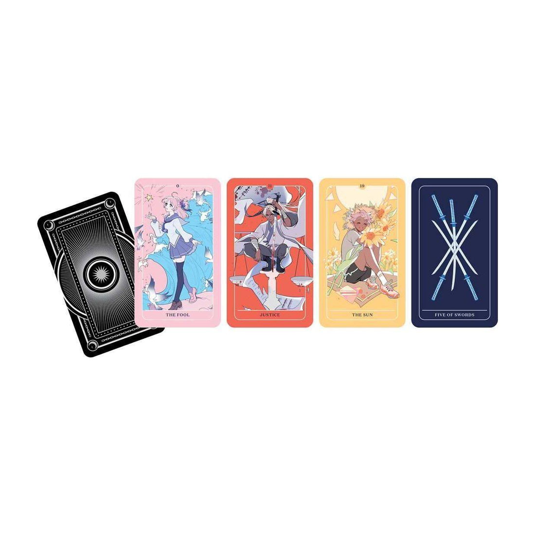 Anime Tarot Deck – 78 Cards &amp; Guidebook Featuring Iconic Anime Archetypes