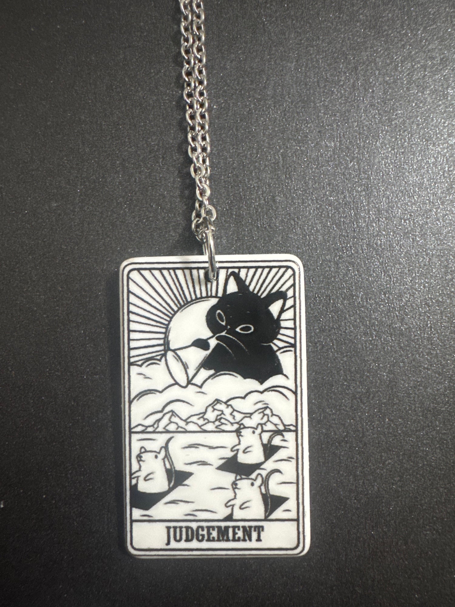 Cat Tarot Necklaces