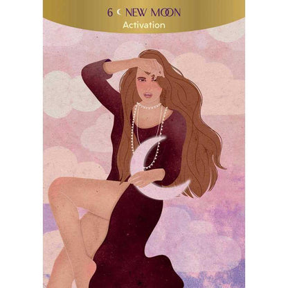Moon Goddess Oracle Deck by Nicci Garaicoa – Sacred Feminine Wisdom, Crystals &amp; Moon Magic