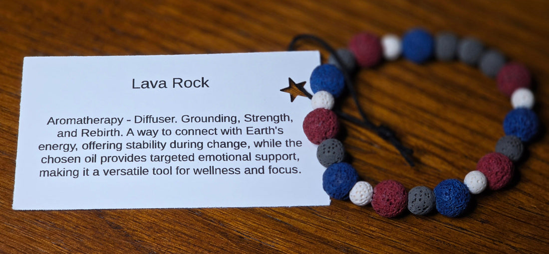 Lava Rock Bracelet/ Diffuser