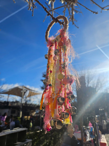 Witch Bells – Handmade Ritual Hanging Charm for Protection, Celebration &amp; Home Blessing